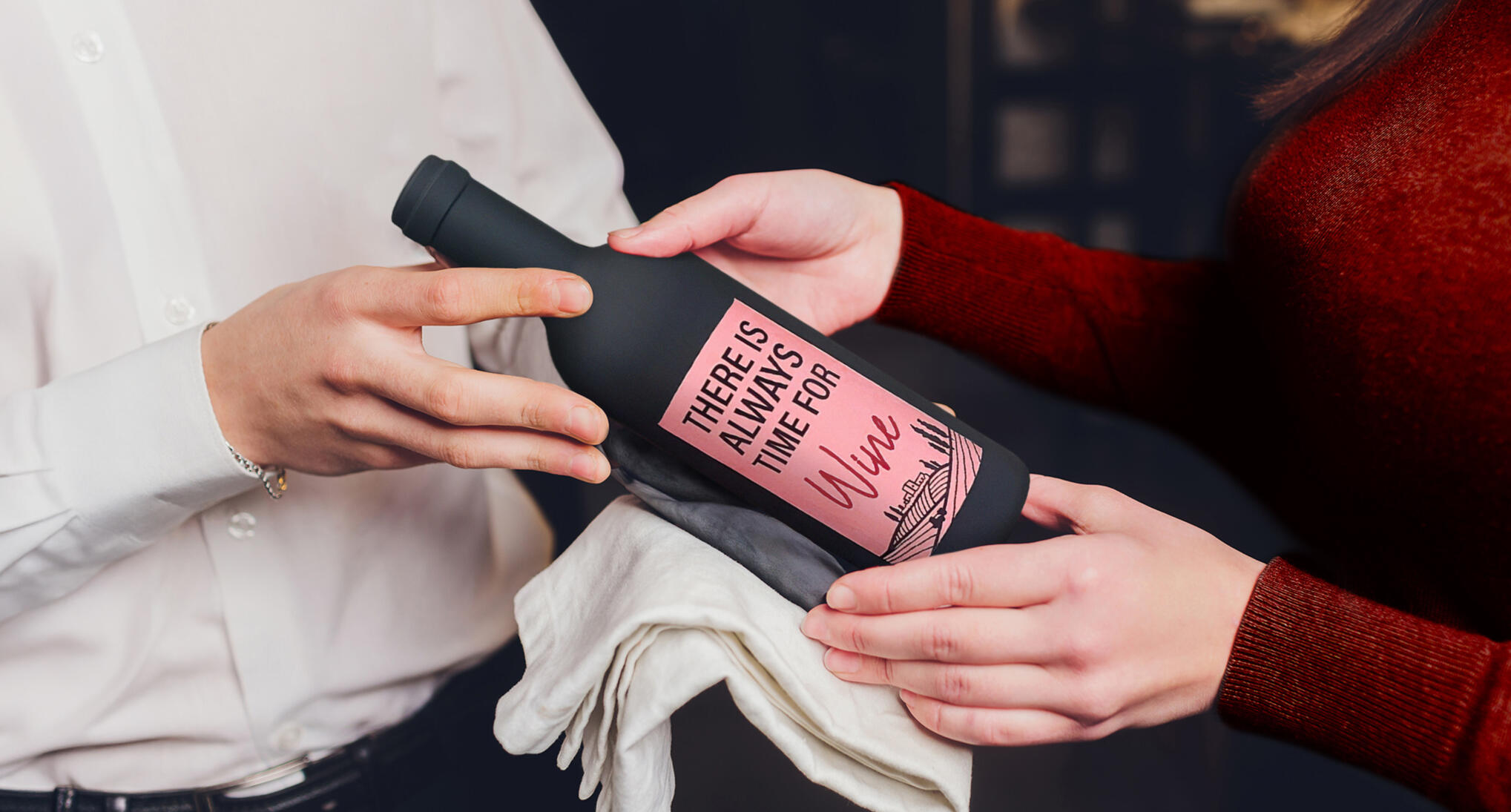 wine bottle opener set design